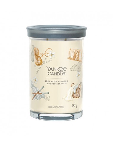 Yankee Candle Soft Wool & Amber - signature tumbler large