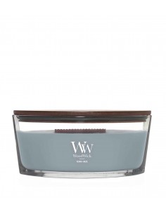 "WoodWick Terra Haze" - kvapioji žvakė su medine dagtimi